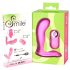 SMILE G-Spot Aluspüksid - laetav juhtmevaba strap-on vibraator (roosa)