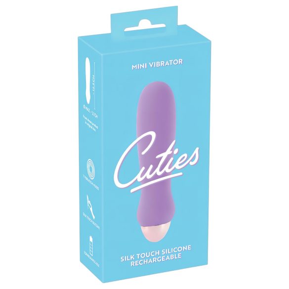 Cuties Mini Purple - juhtmeta silikoonvibraator (lilla)