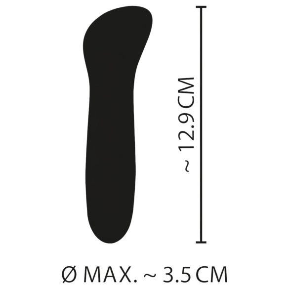 Cuties Mini Blue - akuga G-punkti vibraator (türkiis)