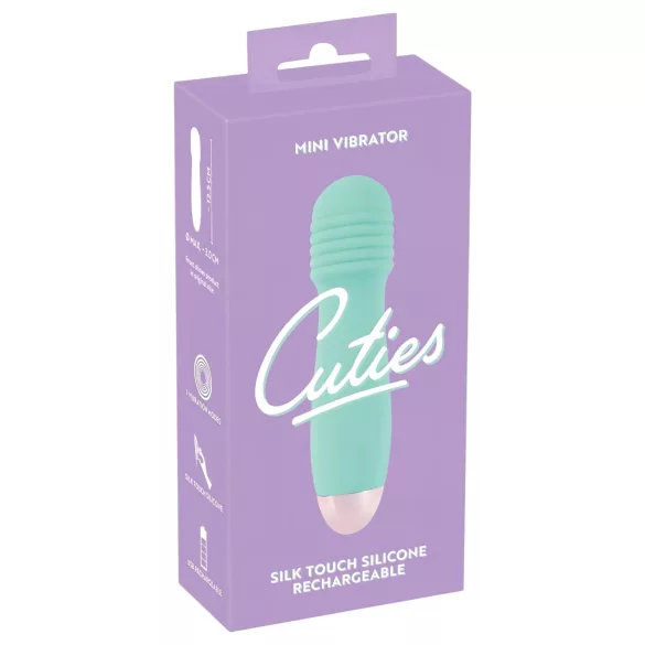 You2Toys - Cuties Mini Wand - akuga minivibraator / minimasaaživibraator (roheline)