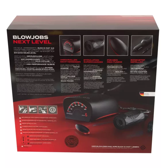 Suck-O-Mat 2.0 - automaatne masturbaator - võrgutoitega