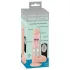 Medical Thrusting - dildo vibratsiooniga, kinnituspõhjaga, pöörlev, naturaalne