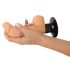 Looduslik realistlik M-nahast dildo iminapaga (naturaalne)