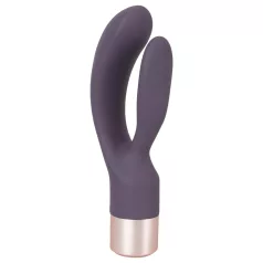   You2Toys Elegant Double - vibreeriv jänkuvibraator - akuga - lilla