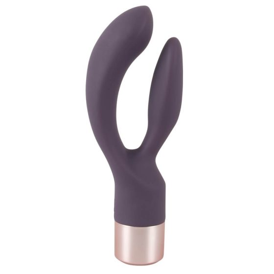 You2Toys Elegant Double - cordless vibrator with wand (dark purple)