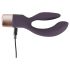 You2Toys Elegantne Duo - laetav vibraator kliitori haruga (lilla)