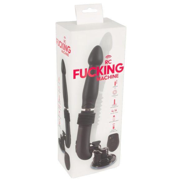 You2Toys - RC Voodumasin - laetav löökvibraator (must)