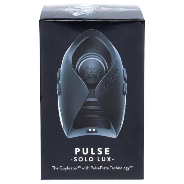 Hot Octopuss Pulse Solo Lux - meeste masturbaator - kaugjuhtimine - must