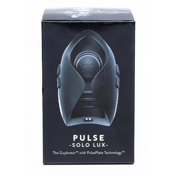 Hot Octopuss Pulse Solo Lux - meeste masturbaator - kaugjuhtimine - must
