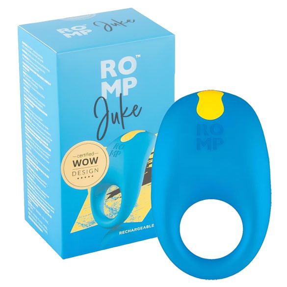 ROMP Juke - veekindel vibro peeniserõngas (sinine)