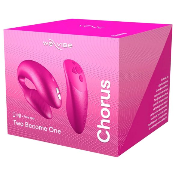 We-Vibe Chorus - laetav, nutikas paaride vibraator (roosa)