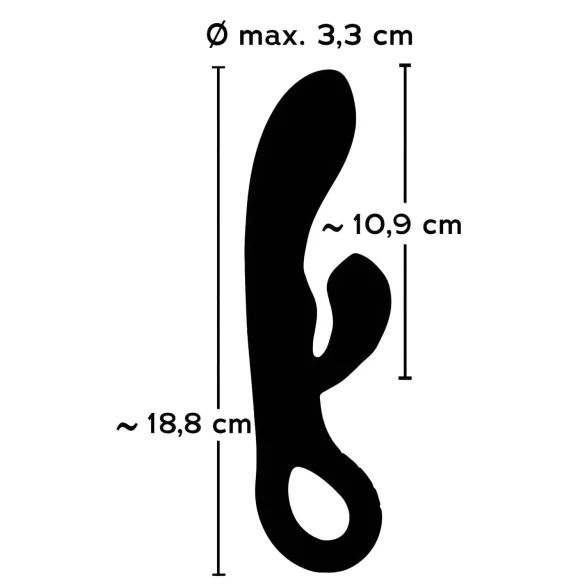 You2Toys - jänkuvibraator - kliitoristimulaator, akuga, lilla