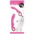 You2Toys - Dual Petit - akutoitega, kahe mootoriga vibreerija (roosa)