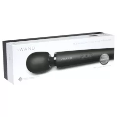   Le Wand Petite - eksklusiivne, akuga massaaživibraator (must)