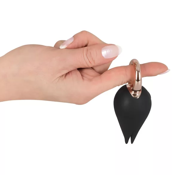 Belou - akuga veekindel kliitori vibraator - must