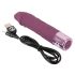 You2Toys Elegant Realistlik - laetav, veekindel vibraator (lilla)