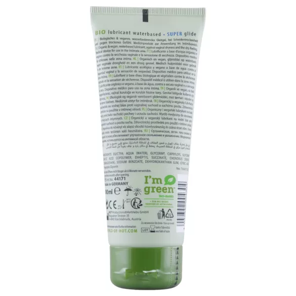 HOT Bio Super - vegan veebaasil libesti - 100ml
