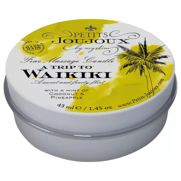 Petits Joujoux Waikiki - massaažiküünal - kookose-ananassi lõhn - 43 ml