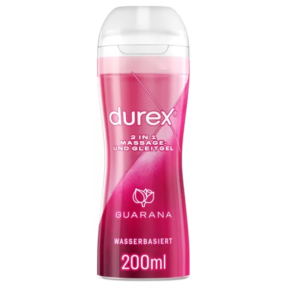 Durex - massaažiõli ja libesti - guaraana - 200 ml