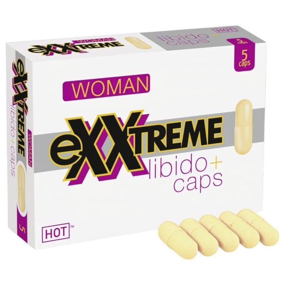 Hot exxtreme - libiido toidulisand kapslid naistele - 5 tk