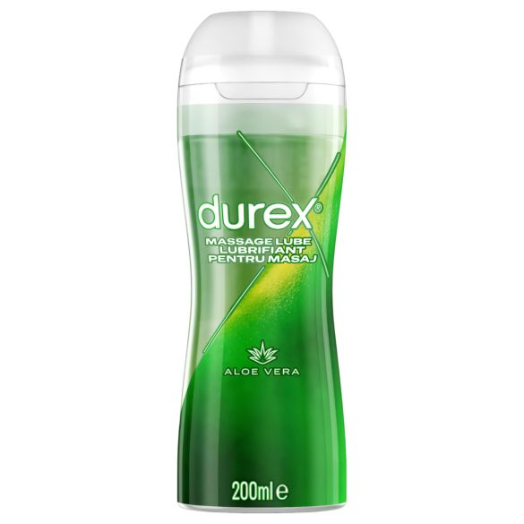 Durex 2in1 massaažiõli - Aloe Vera (200ml)