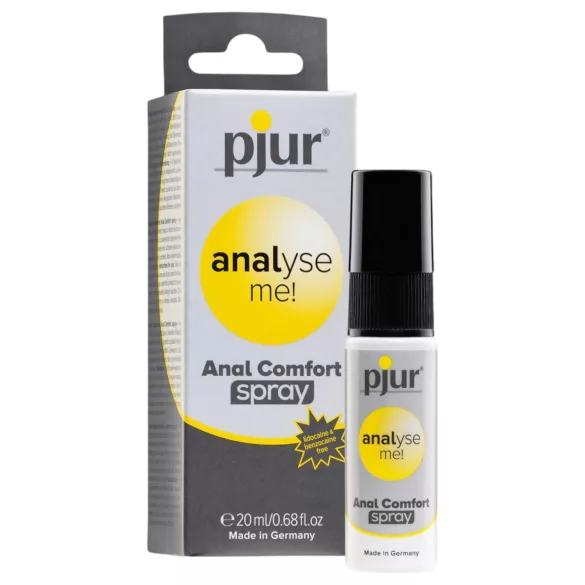pjur analyse me! - anaalhooldus- ja anaallibestuspihus (20 ml)