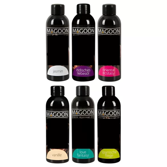 Magoon - massaažiõlide komplekt - 6 tk x 100ml