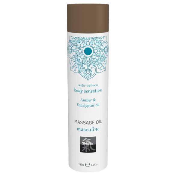 Shiatsu Mees - massaažiõli - merevaik-eukalüpt (100ml)