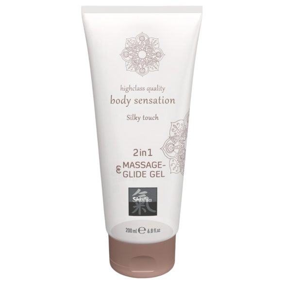 Shiatsu 2in1 - Siidiselt pehme massaažiõli ja libesti (200ml)