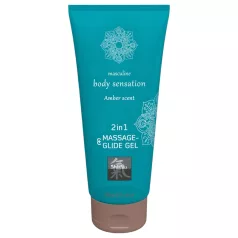 Shiatsu - massaažigeel ja libesti - merevaigu lõhn - 200ml