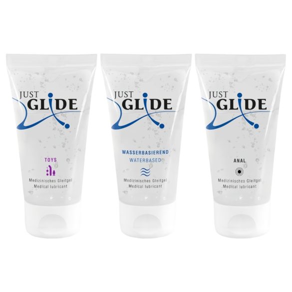 Just Glide libestikomplekt (3x50ml)