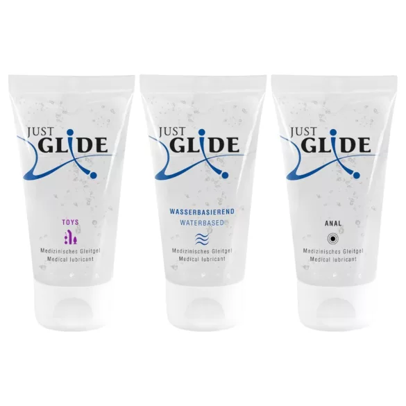 Just Glide - libesti komplekt - 3x50ml