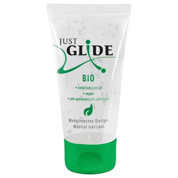 Just Glide Bio - veepõhine vegan libesti (50 ml)