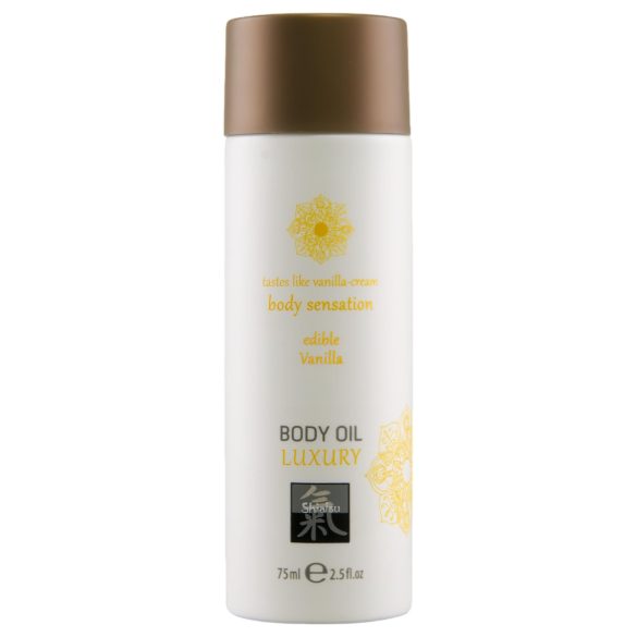 Shiatsu Luxury - söödav massaažiõli - vanilje (75 ml)