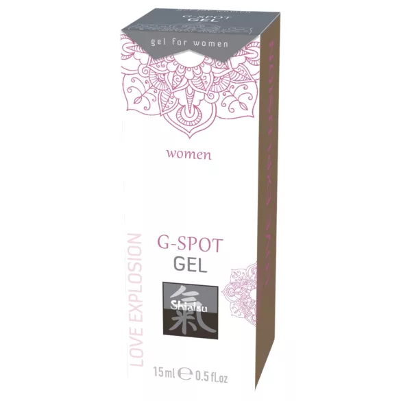 HOT Shiatsu G-Spot - G-punkti stimulaator geel - 15ml