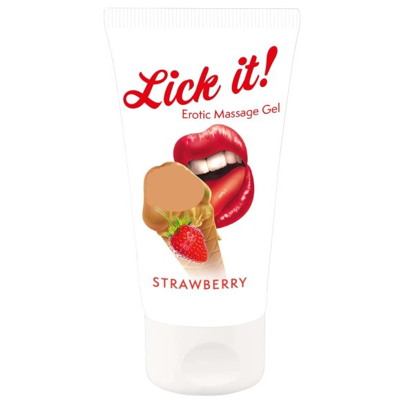 Laku! - 2in1 söödav libesti - maasikas (50ml)