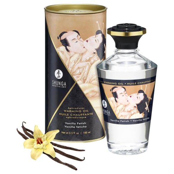 / Shunga - soojendav massaažiõli - vanilje (100ml)