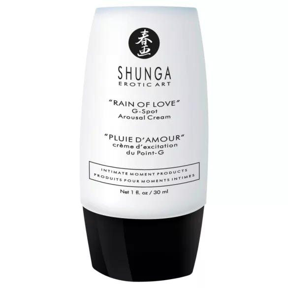 Shunga Rain of Love - G-punkti ergutav kreem naistele (30 ml)