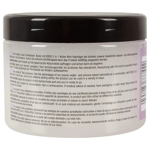 EROS - libesti ja fisting geel - hübriid - 500ml