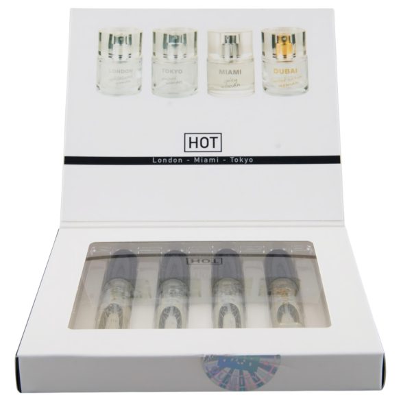 HOT - feromoonparfüümide komplekt naistele - 4x5ml