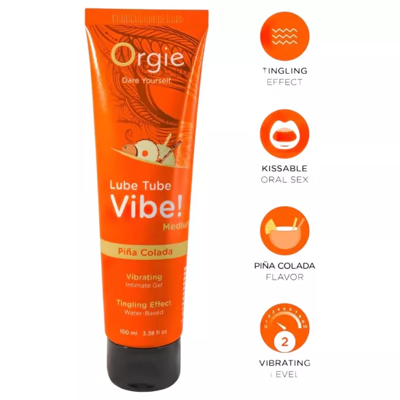 Orgie - intiimgeel soojendav efektiga - pina colada - 100 ml