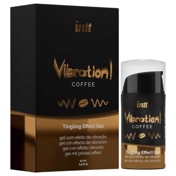 Intt Vibration! - vedel vibraator - kohvi, 15 ml
