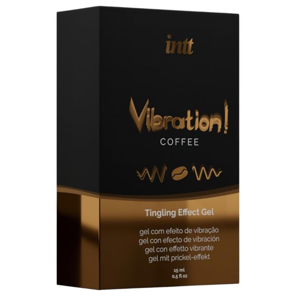 Intt Vibration! - vedel vibraator - kohvi, 15 ml