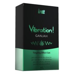 Intt Vibration! - tekutý vibrátor - Ganjah (15ml)