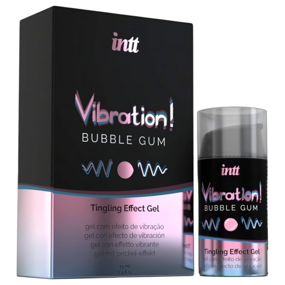 Intt Vibration! - vedel vibraator - nätsumaitsega - 15ml