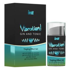 Intt Vibration! - tekutý vibrátor - Gin Tonic (15ml)