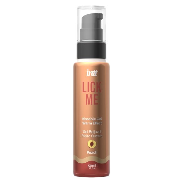 Intt Lick Me - soojendav libestusgeel - virsik - 50ml
