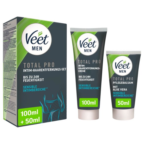 Veet - intiimne karvade eemaldamise kreem ja palsam meestele (100+50ml)