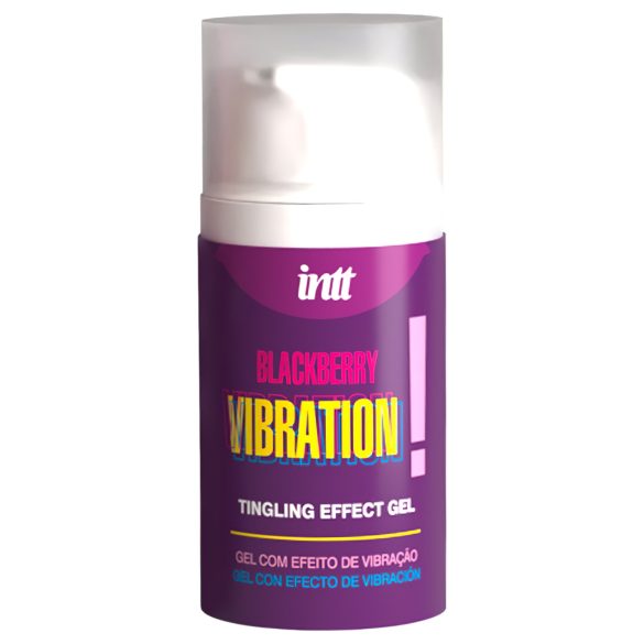 Intt Vibration! - vedel vibraator - põldmarja maitsega - 15ml