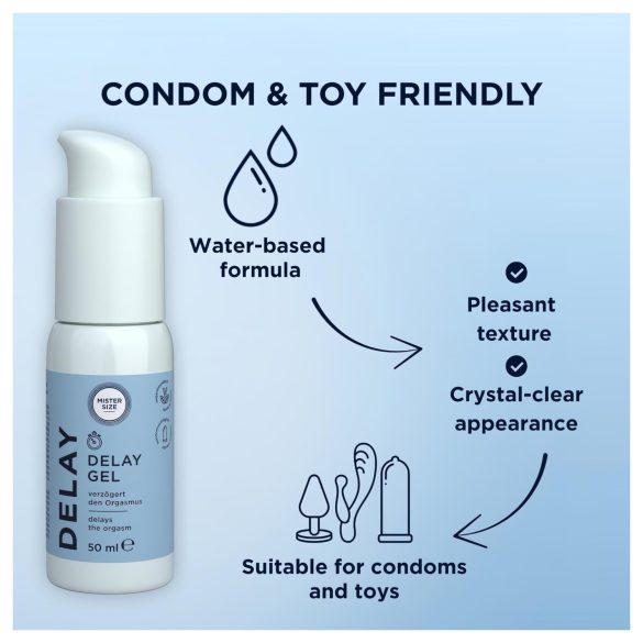 Mister Size - viivitusega geelsperma suurendamine - 50 ml